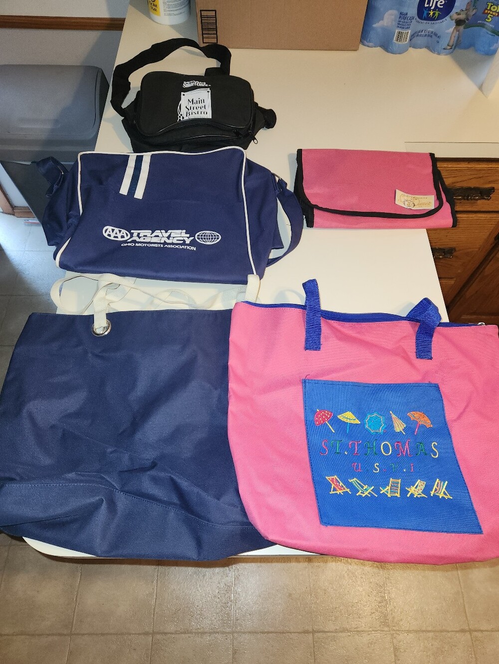 Bundle Of 5 Travel Bags